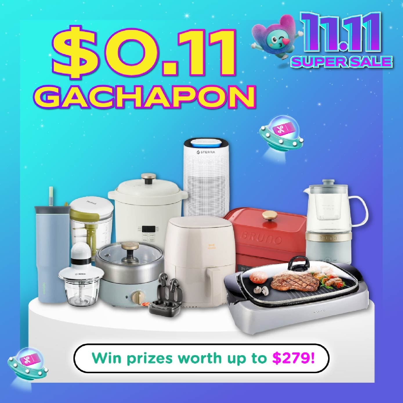 11.11 Sure-Win Gachapon