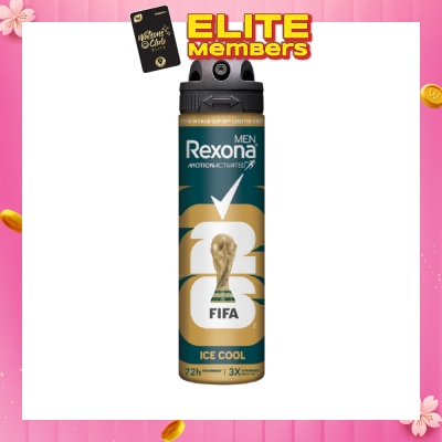 REXONA Men Motion Activated Ice Cool Antiperspirant Deodorant Spray 135ml