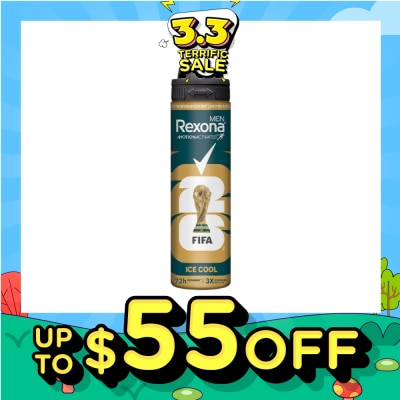 REXONA Men Motion Activated Ice Cool Antiperspirant Deodorant Spray 135ml