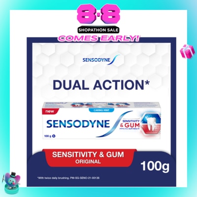 SENSODYNE - Sensitive Teeth Oral Care Toothpaste Sensitivity and Gum (Dental Sensitivity Relief) 100g