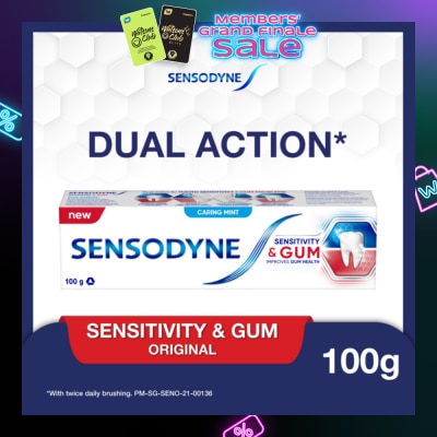 SENSODYNE Sensitive Teeth Oral Care Toothpaste Sensitivity and Gum (Dental Sensitivity Relief) 100g