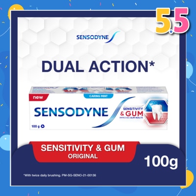 SENSODYNE Sensitive Teeth Oral Care Toothpaste Sensitivity and Gum (Dental Sensitivity Relief) 100g