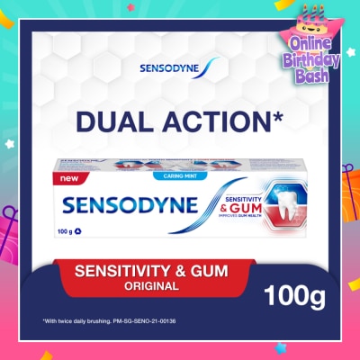 SENSODYNE Sensitive Teeth Oral Care Toothpaste Sensitivity and Gum (Dental Sensitivity Relief) 100g