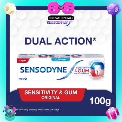SENSODYNE - Sensitive Teeth Oral Care Toothpaste Sensitivity and Gum (Dental Sensitivity Relief) 100g