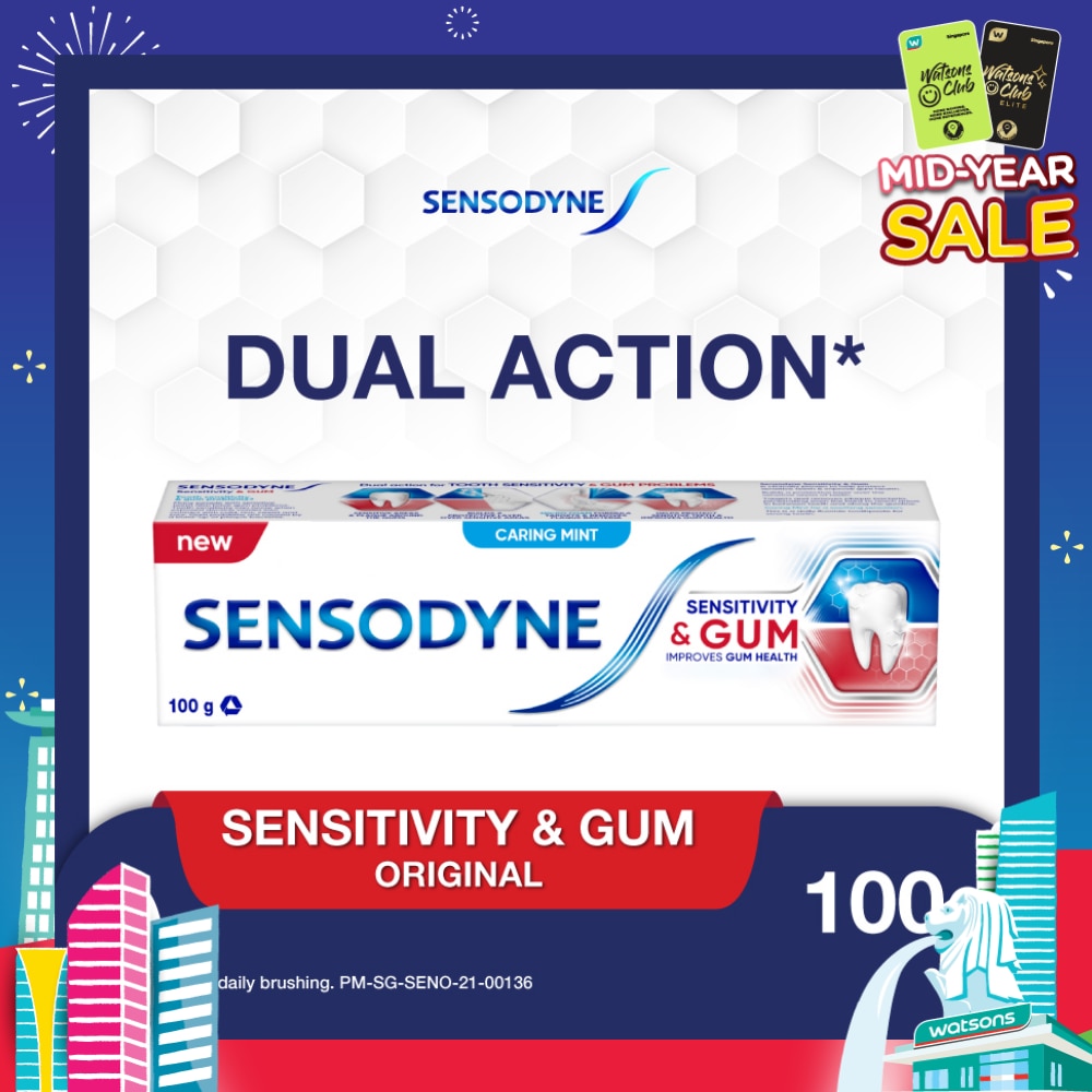 Sensitive Teeth Oral Care Toothpaste Sensitivity and Gum (Dental Sensitivity Relief) 100g
