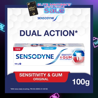SENSODYNE Sensitive Teeth Oral Care Toothpaste Sensitivity and Gum (Dental Sensitivity Relief) 100g