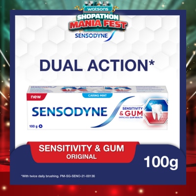 SENSODYNE - Sensitive Teeth Oral Care Toothpaste Sensitivity and Gum (Dental Sensitivity Relief) 100g
