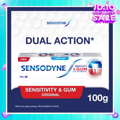 SENSODYNE Sensitive Teeth Oral Care Toothpaste Sensitivity and Gum (Dental Sensitivity Relief) 100g