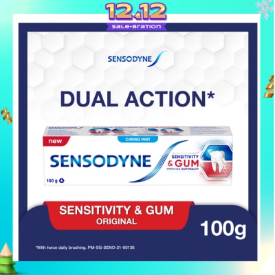 SENSODYNE Sensitive Teeth Oral Care Toothpaste Sensitivity and Gum (Dental Sensitivity Relief) 100g