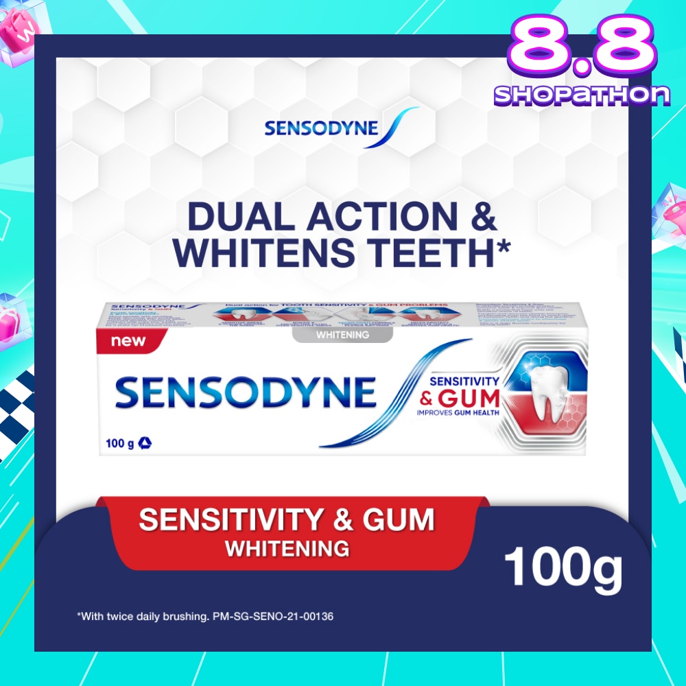 Sensitive Teeth Oral Care Toothpaste Sensitivity and Gum Whitening (Dental Sensitivity Relief) 100g
