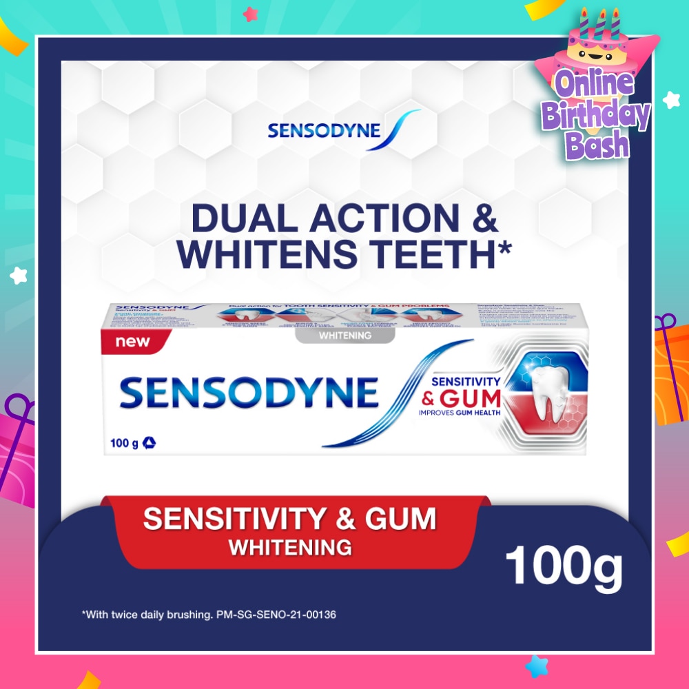 Sensitive Teeth Oral Care Toothpaste Sensitivity and Gum Whitening (Dental Sensitivity Relief) 100g