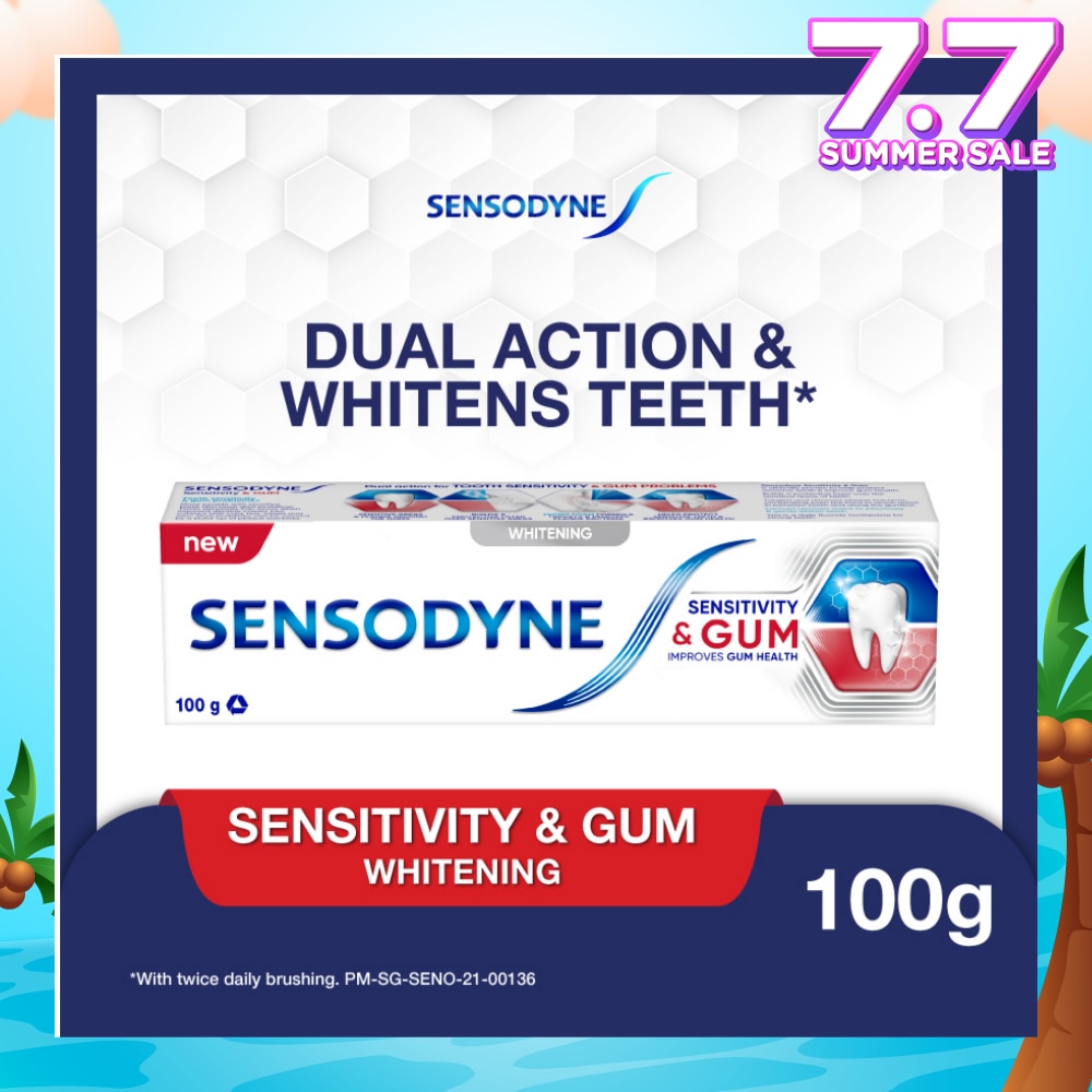 Sensitive Teeth Oral Care Toothpaste Sensitivity and Gum Whitening (Dental Sensitivity Relief) 100g
