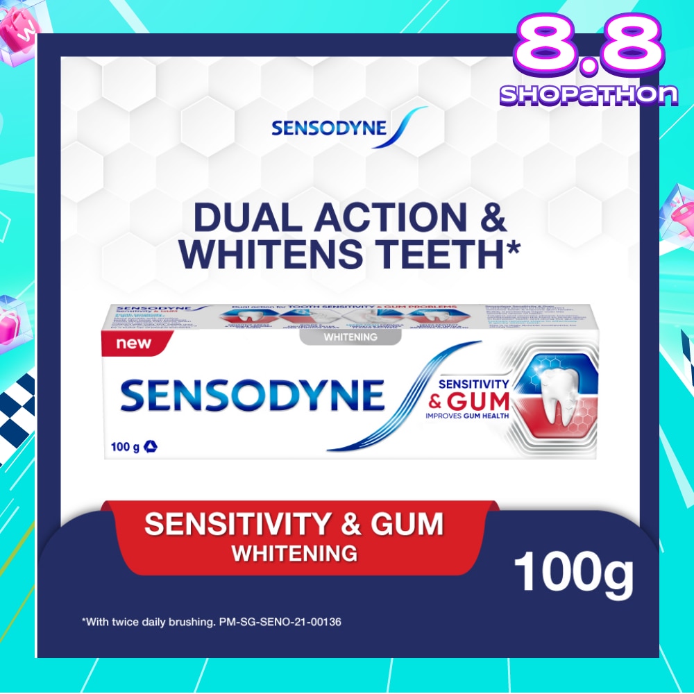 Sensitive Teeth Oral Care Toothpaste Sensitivity and Gum Whitening (Dental Sensitivity Relief) 100g