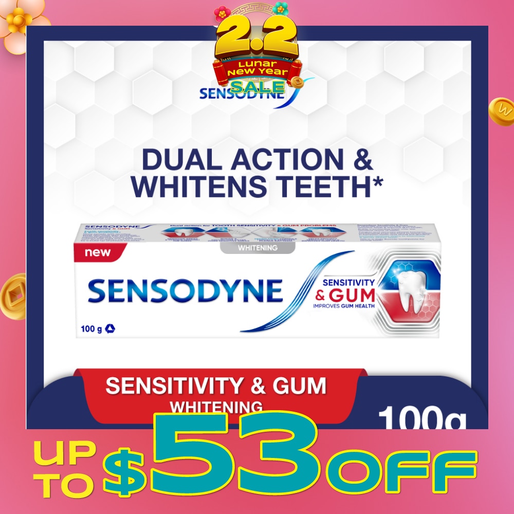 Sensitive Teeth Oral Care Toothpaste Sensitivity and Gum Whitening (Dental Sensitivity Relief) 100g