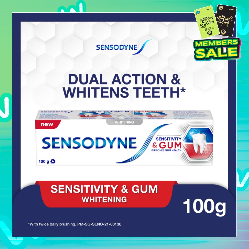 Sensitive Teeth Oral Care Toothpaste Sensitivity and Gum Whitening (Dental Sensitivity Relief) 100g