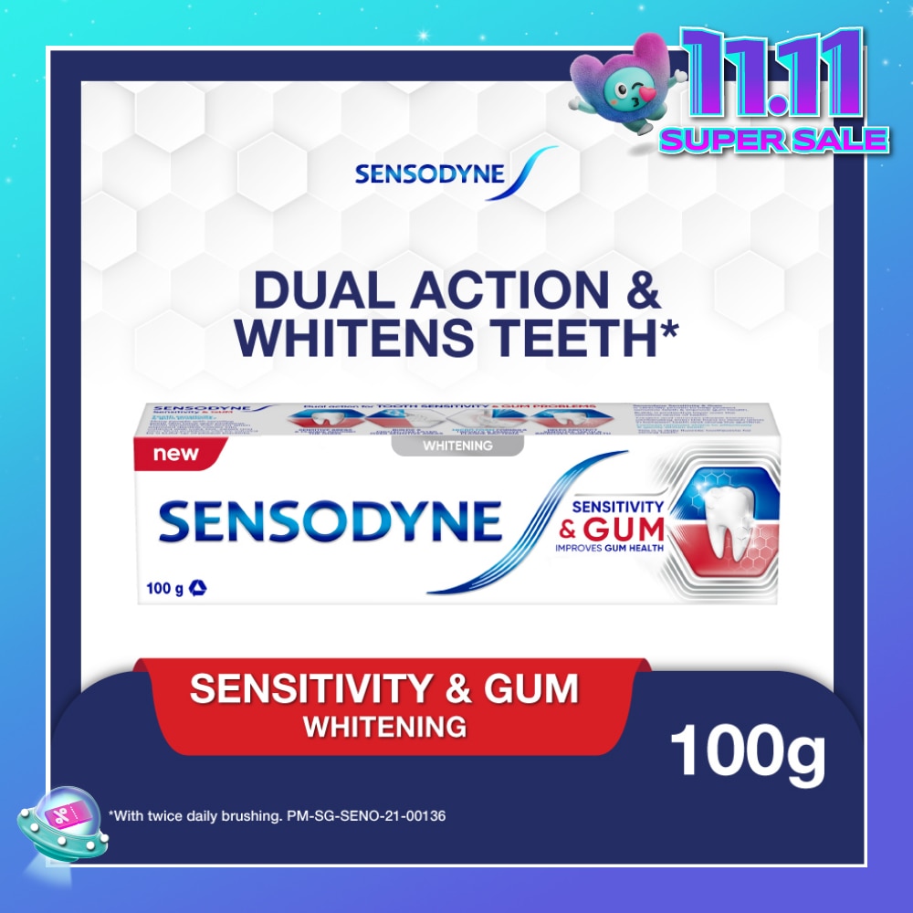 Sensitive Teeth Oral Care Toothpaste Sensitivity and Gum Whitening (Dental Sensitivity Relief) 100g