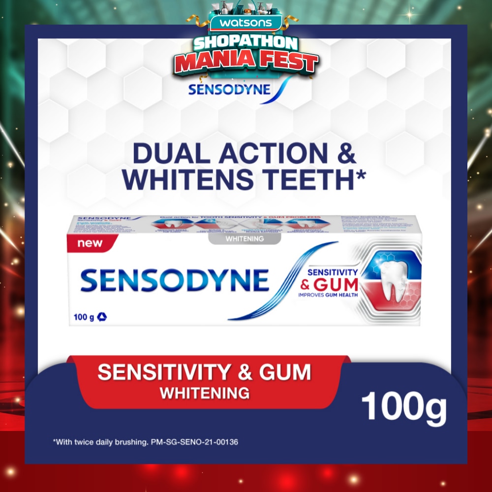 Sensitive Teeth Oral Care Toothpaste Sensitivity and Gum Whitening (Dental Sensitivity Relief) 100g