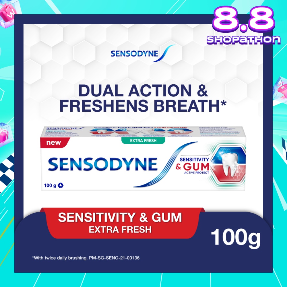 Sensitive Teeth Oral Care Toothpaste Sensitivity and Gum Extra Fresh (Dental Sensitivity Relief) 100g