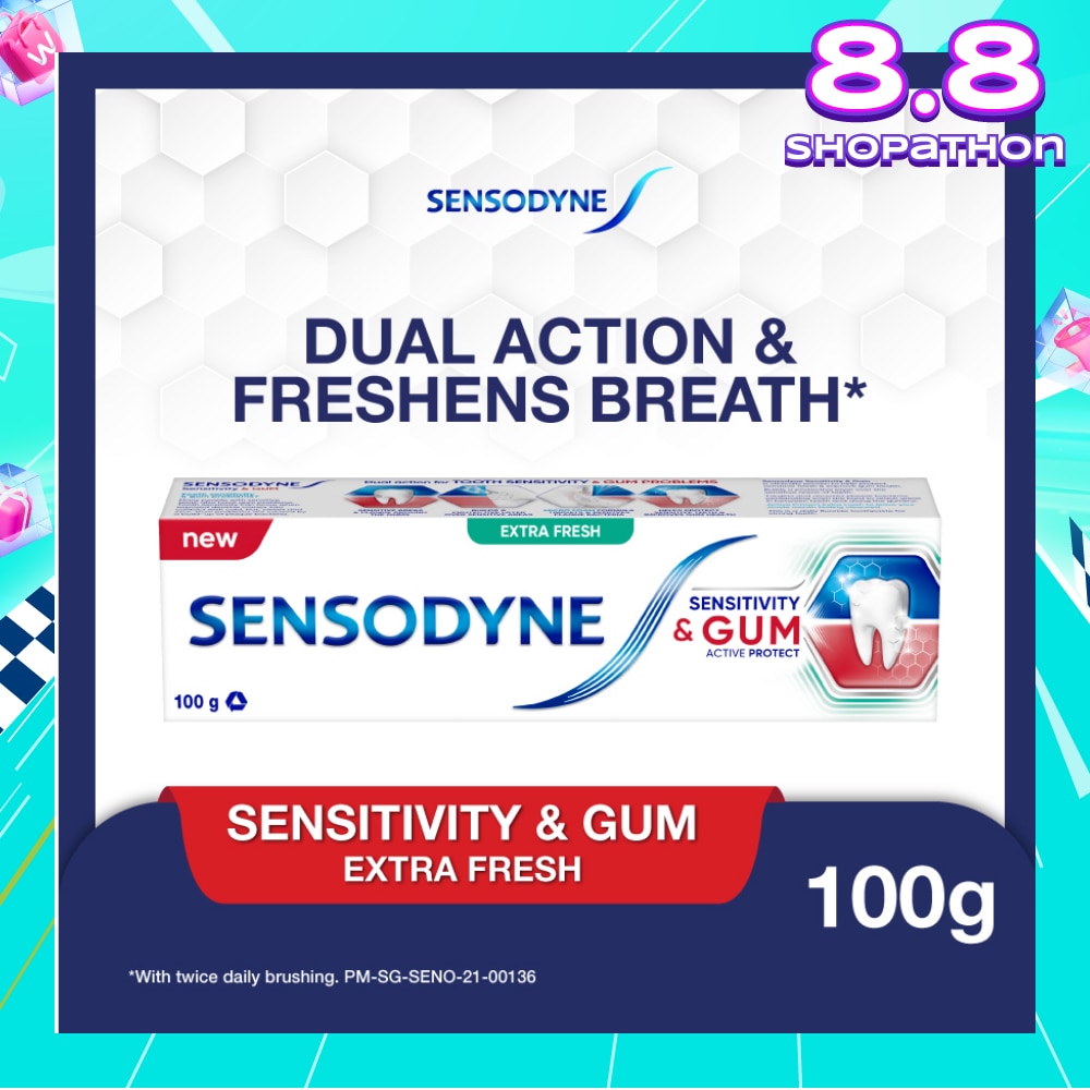 Sensitive Teeth Oral Care Toothpaste Sensitivity and Gum Extra Fresh (Dental Sensitivity Relief) 100g