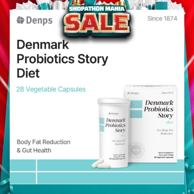 DENPS - Denmark Probiotics Story Diet for Body Fat Reduction Vegetarian Capsule 28s (Expiry: Dec`2026)