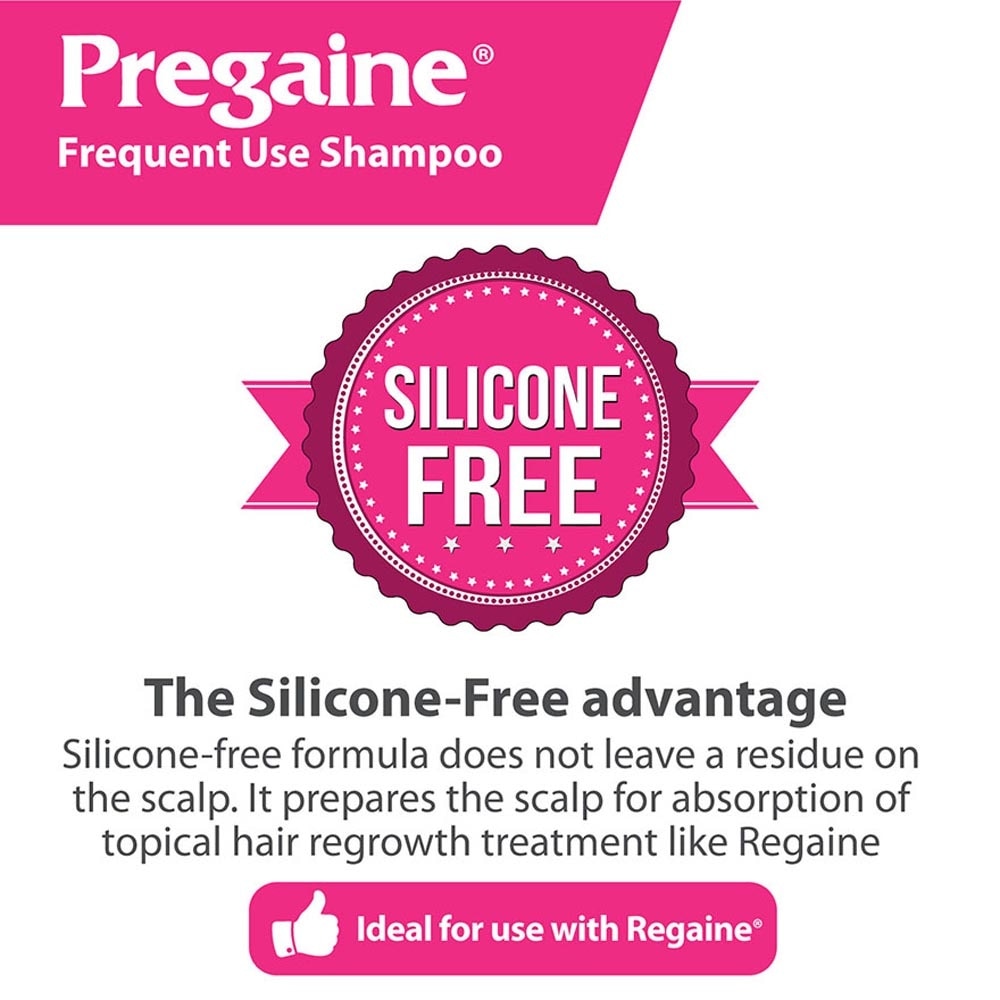 Frequent Use Thinning Hair Care Shampoo Silicone Free (For Normal or Oily Hair + Ideal For Use With Regaine) 400ml