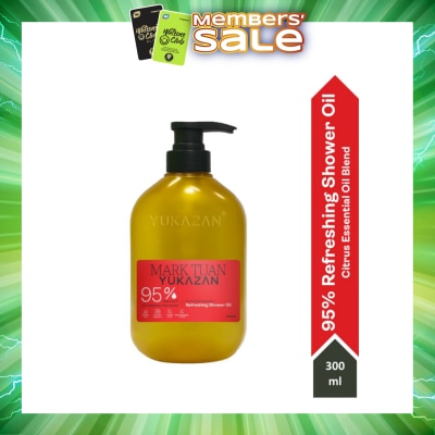 YUKAZAN - Mark Tuan 95% Refreshing Citrus Shower Oil (To Improve Rough & Dry Skin) 300ml