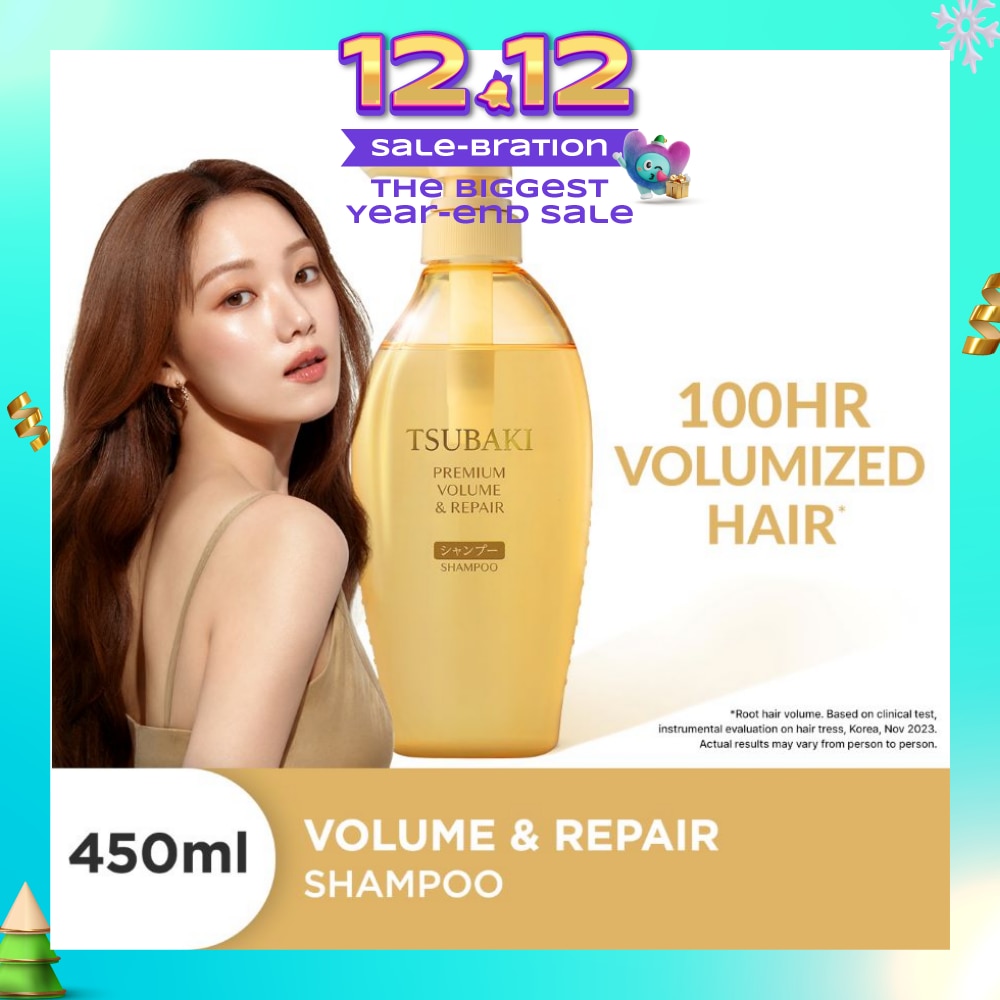Premium Volume & Repair Shampoo (Instant Volume Boost In 1 Use, To Improve Flat & Lifeless Hair) 450ml