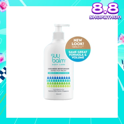 SUU BALM Ceramide Moisturiser (Rapid Itch Relief) 350ml