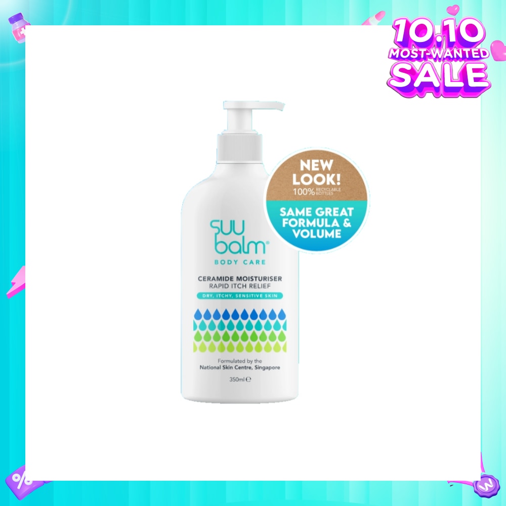 Ceramide Moisturiser (Rapid Itch Relief) 350ml