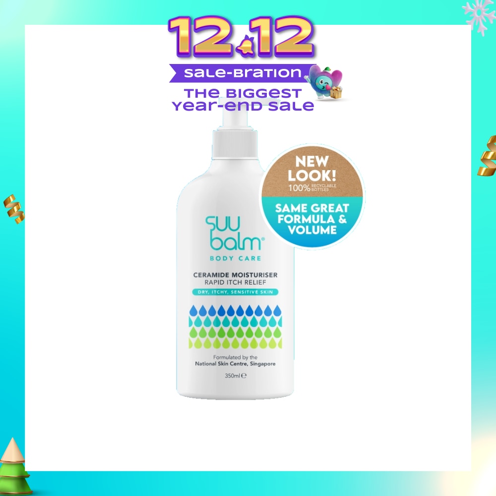 Ceramide Moisturiser (Rapid Itch Relief) 350ml