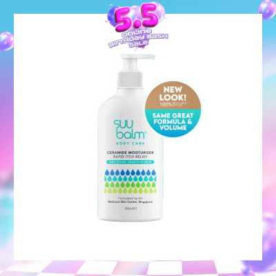 SUU BALM - Ceramide Moisturiser (Rapid Itch Relief) 350ml