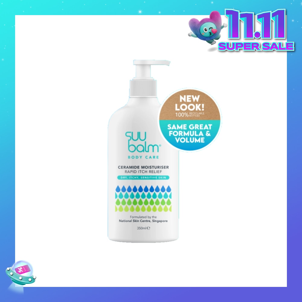 Ceramide Moisturiser (Rapid Itch Relief) 350ml