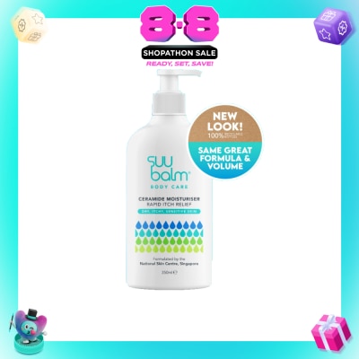 SUU BALM - Ceramide Moisturiser (Rapid Itch Relief) 350ml