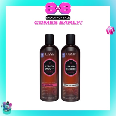 HASK - Frizz-Free Keratin Care Bundle Set 1s