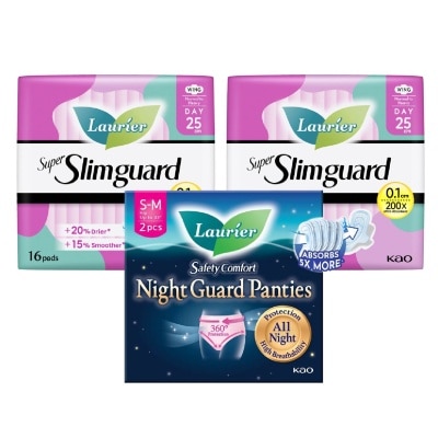 LAURIER Comfort & Confidence Everyday Hygiene Bundle Set 1s