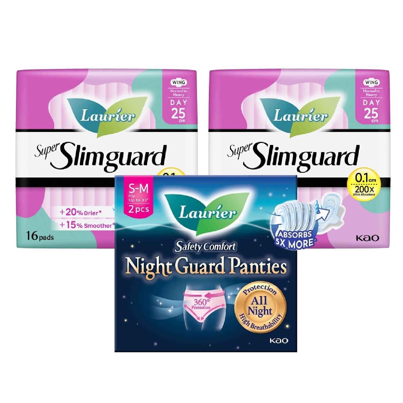 Comfort & Confidence Everyday Hygiene Bundle Set 1s