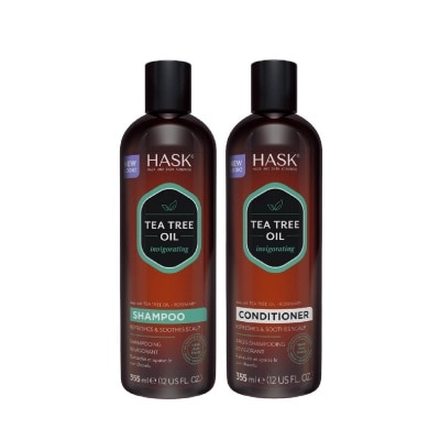 HASK Tea Tree & Rosemary Scalp Care Bundle Set 1s