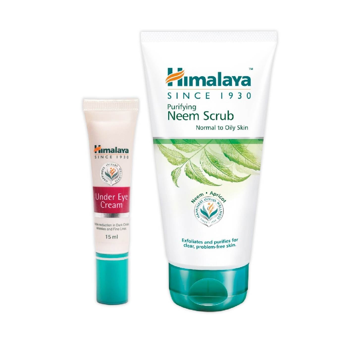 Under Eye Cream + Face Scrub Bundle Set 1s