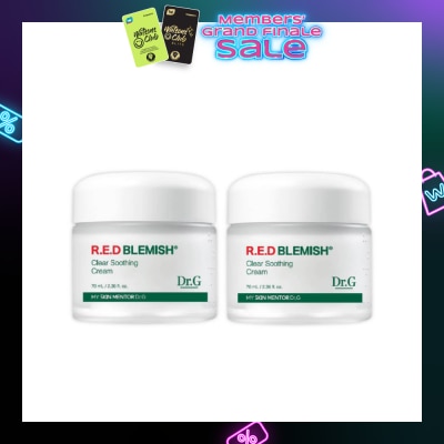 DR. G R.E.D Blemish Clear Soothing Cream Bundle Set 1s