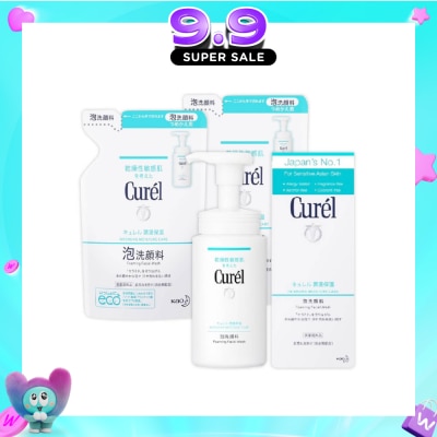 CUREL - Facial Wash +  Refill Bundle Set 1s image