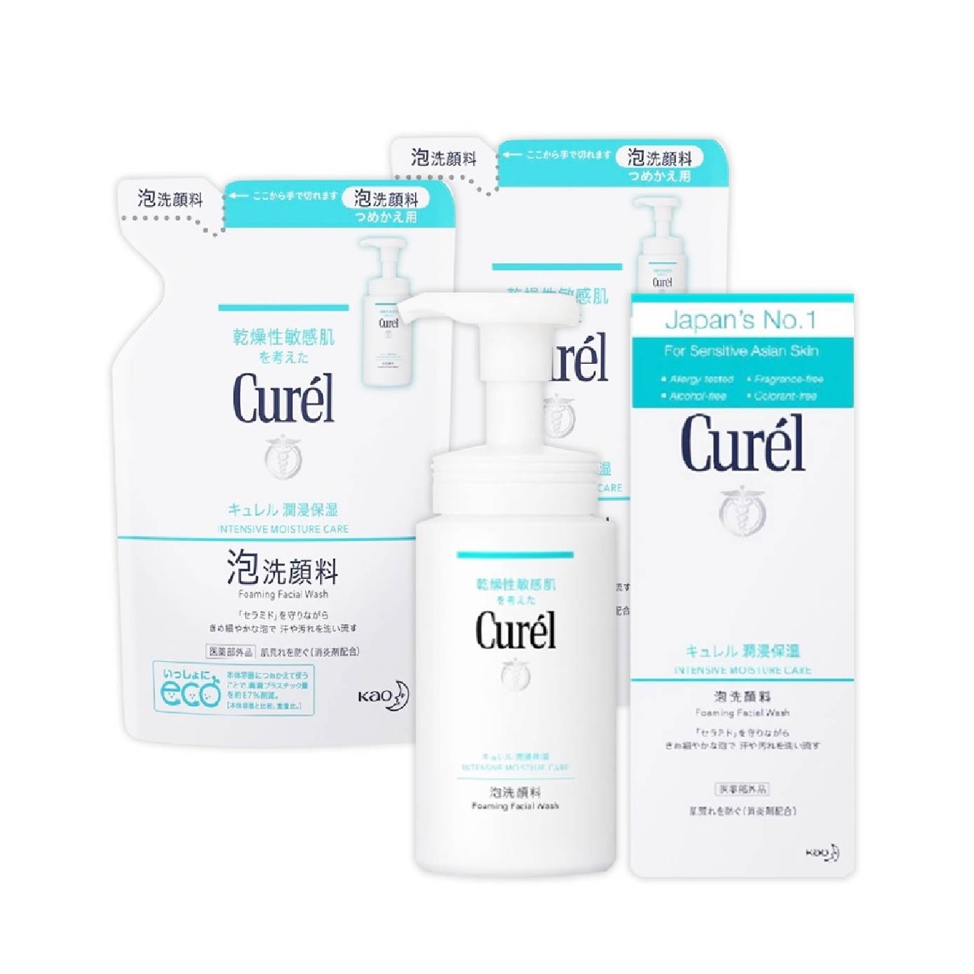 Facial Wash +  Refill Bundle Set 1s