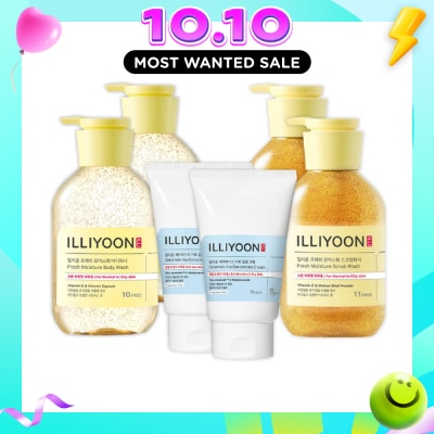 ILLIYOON Cream & Body Wash Bundle Set 1s image