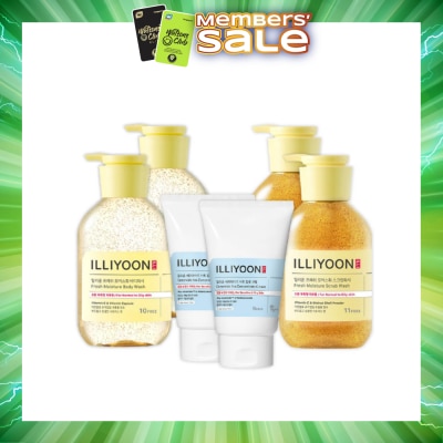 ILLIYOON - Cream & Body Wash Bundle Set 1s