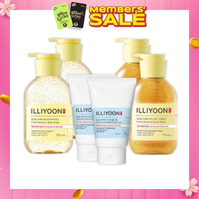 ILLIYOON Cream & Body Wash Bundle Set 1s