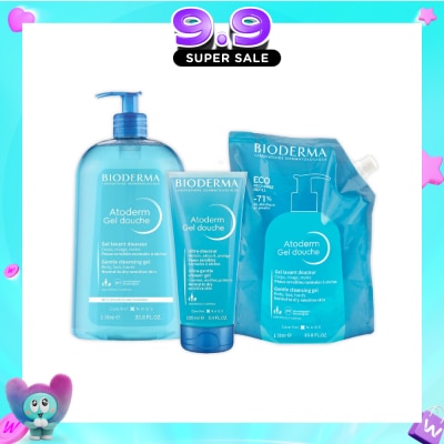 BIODERMA - Atoderm Gel Douche Bundle Set 1s image