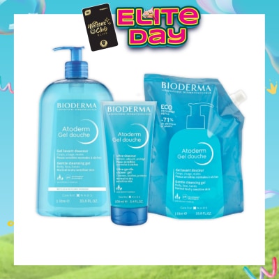 BIODERMA - Atoderm Gel Douche Bundle Set 1s