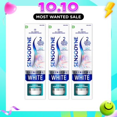SENSODYNE Clinical White Enamel Strengthening Bundle Set 1s image