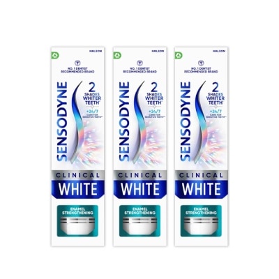 SENSODYNE Clinical White Enamel Strengthening Bundle Set 1s
