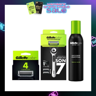 GILLETTE LABS x SON 7 Premium Shave Care Bundle Set 1s