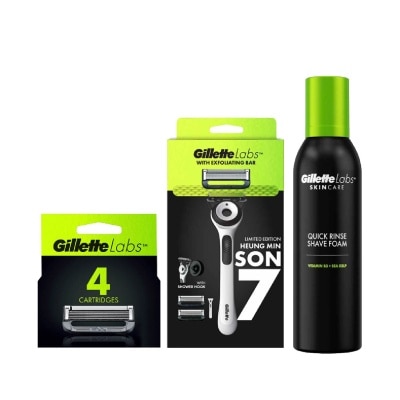 GILLETTE LABS x SON 7 Premium Shave Care Bundle Set 1s
